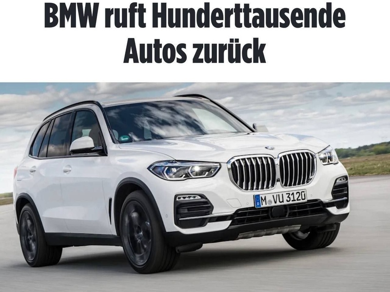 Kyiv Auto Trade | BMW відкликає понад півмільйона автомобілів через ризик загоряння, — Bild